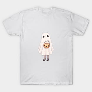 Ghost Trick or Treating T-Shirt